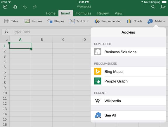 add ins for excel for mac 2011
